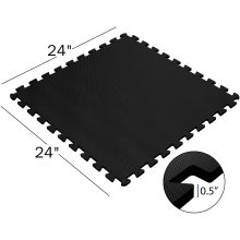 Stalwart Foam Mat Floor Tiles EVA Foam Padding Soft Flooring for Exercising, Yoga, Camping, Kids, Babies, Playroom